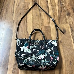 Kate Spade floral bag, gently used